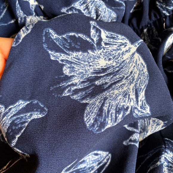 π NEXT DARK BLUE WHITE FLORAL JUMPSUIT! - Picture 8 of 14